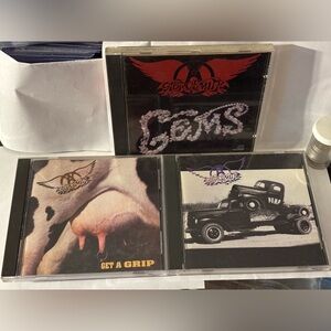 Aerosmith CD Collection of 3. Pump get a grip gems
